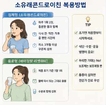 소유래콘드로이친-효과-내돈내산-후기-성분-부작용-뜻