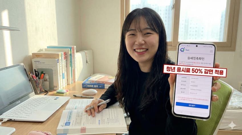 청년 국가기술자격시험 응시료 50% 감면 혜택