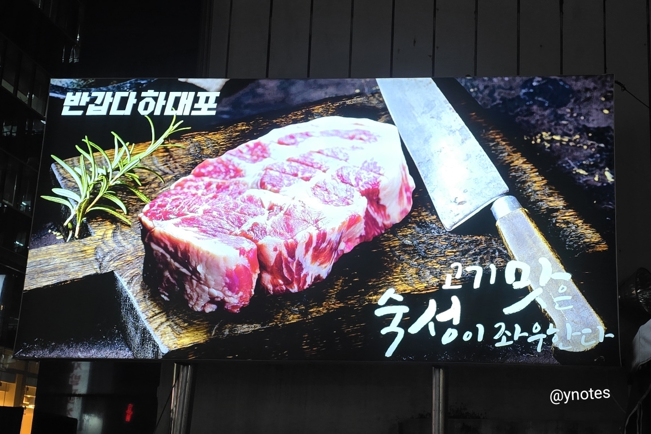 강남 반갑다 하대포