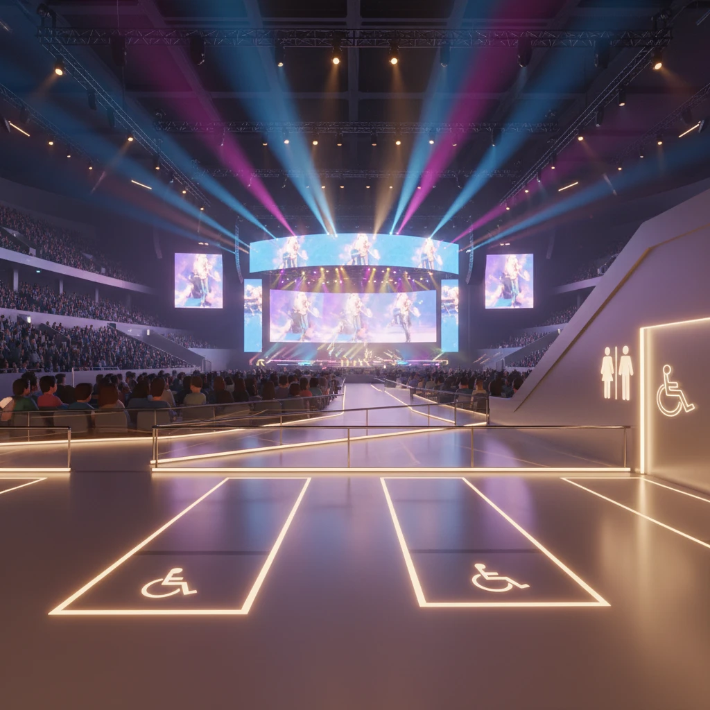 미스트롯4 콘서트 휠체어석 현장 확인..