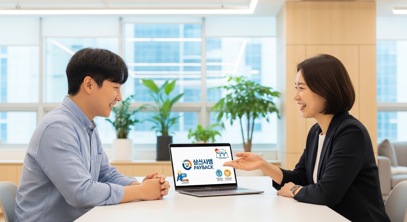 상생페이백 자영업자 한도조회