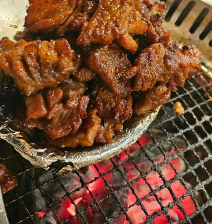 양념돼지갈비 구이