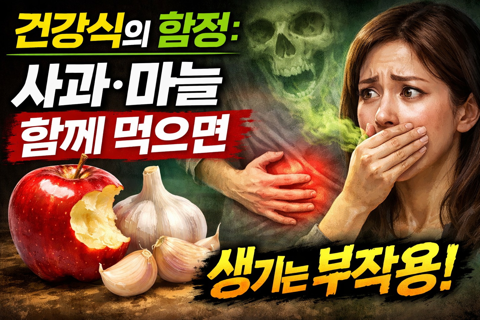사과와 마늘