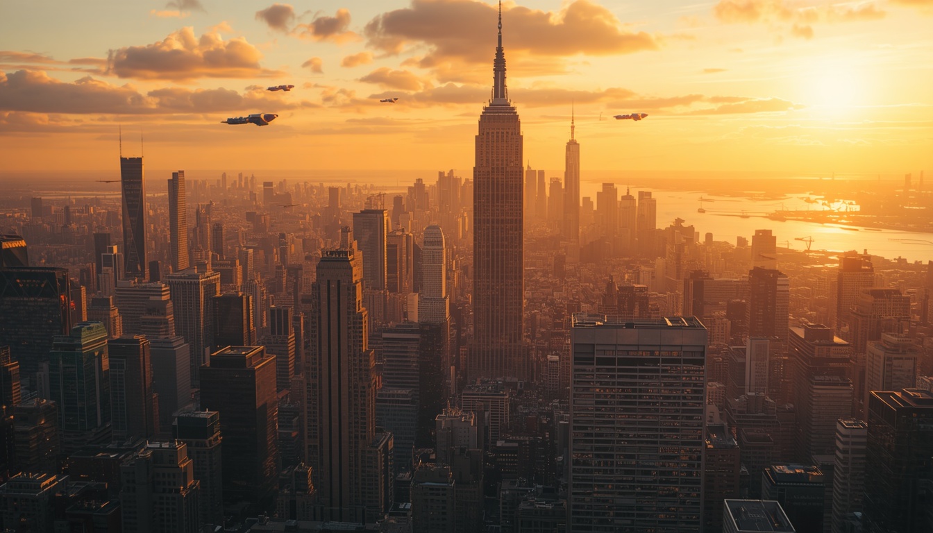 Futuristic metropolitan city skyline representing the era of Longevity Escape Velocity.