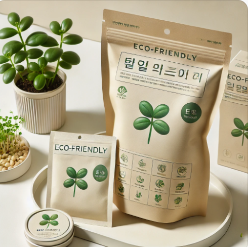 포장재도 친환경으로 사용하자~