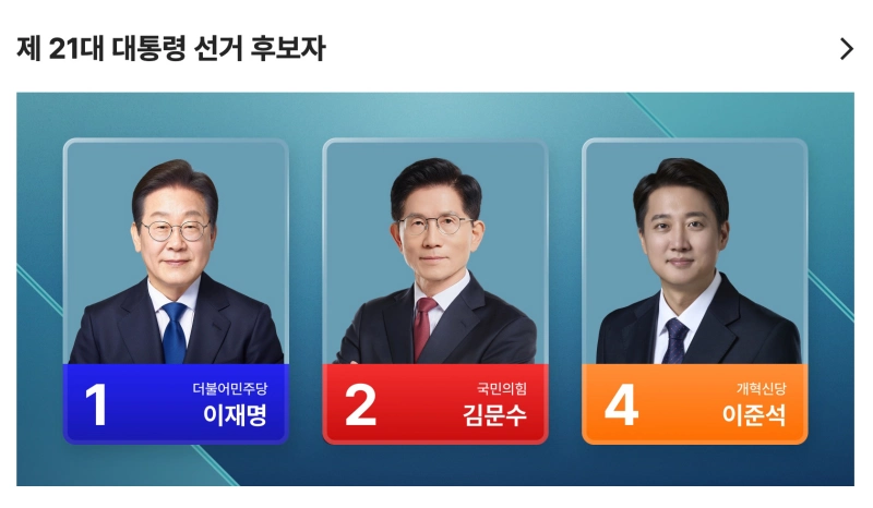 JTBC 개표방송