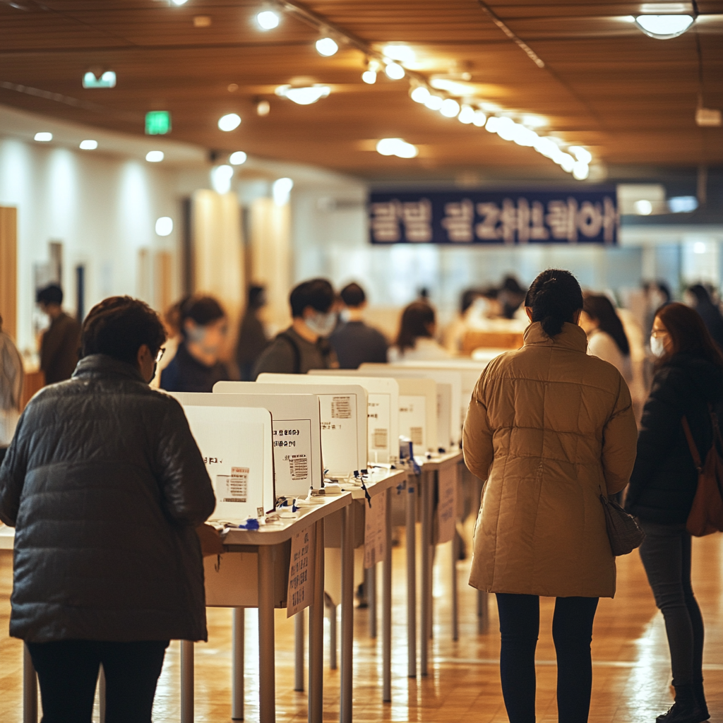 사전투표 인증샷