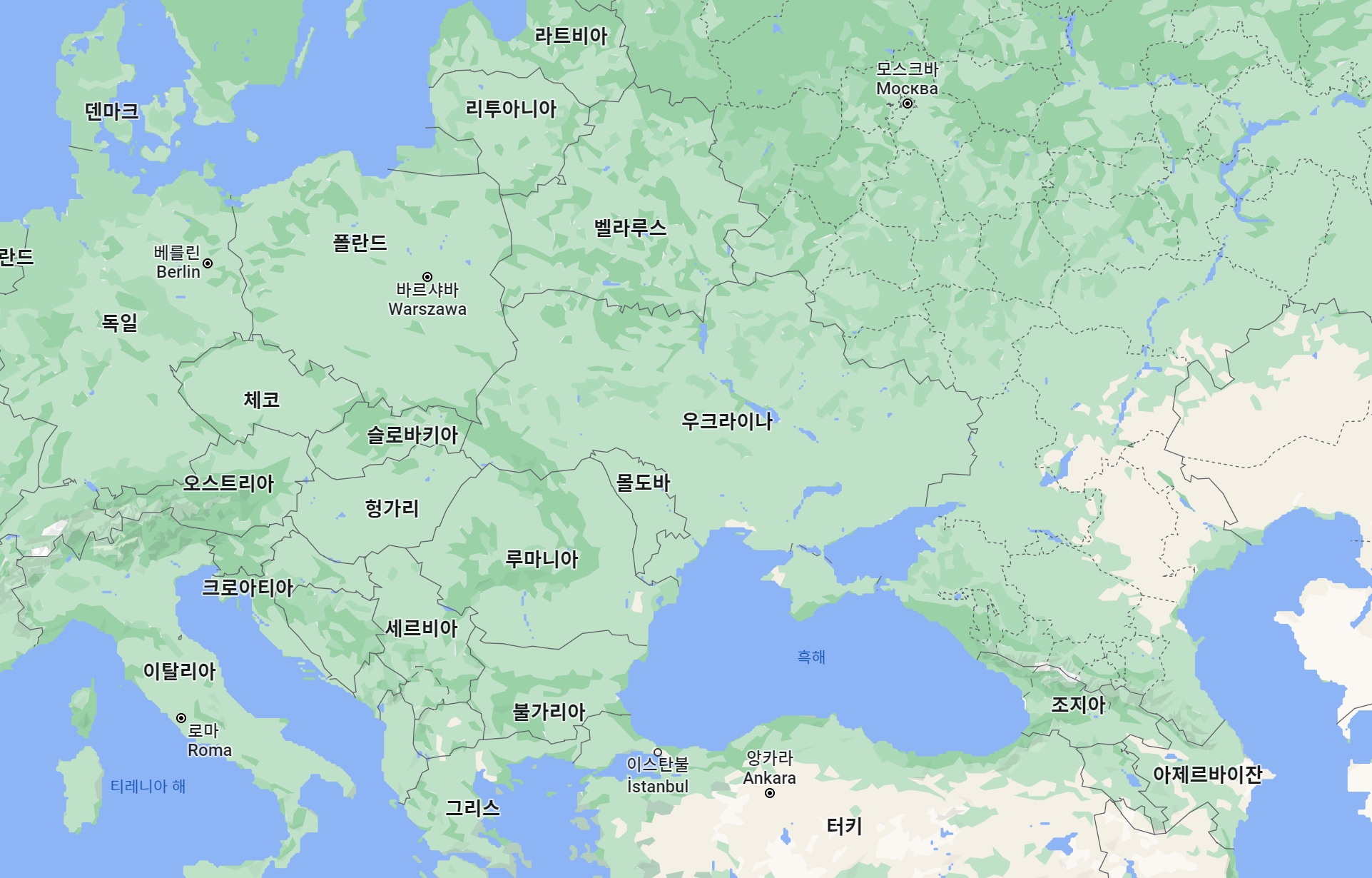 우크라이나 지도