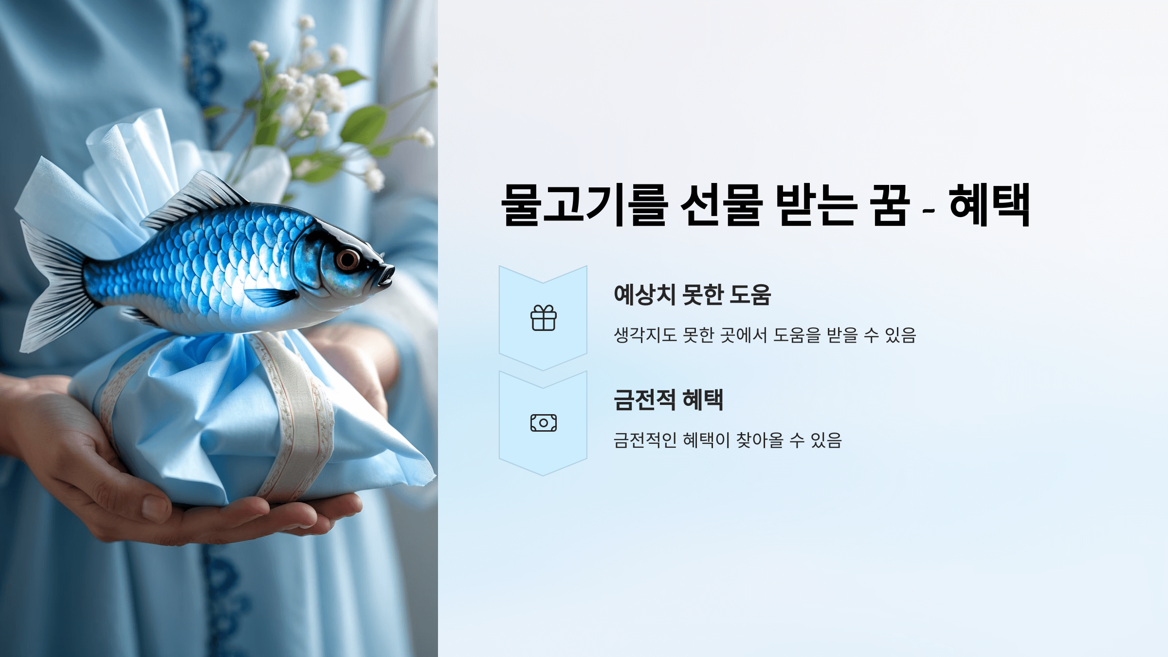 물고기 사진입니다.