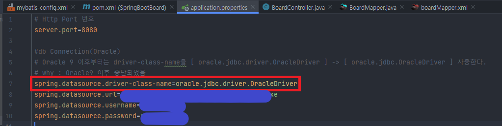 [ oracle.jdbc.driver.OracleDriver ] -> [ oracle.jdbc.OracleDriver ]