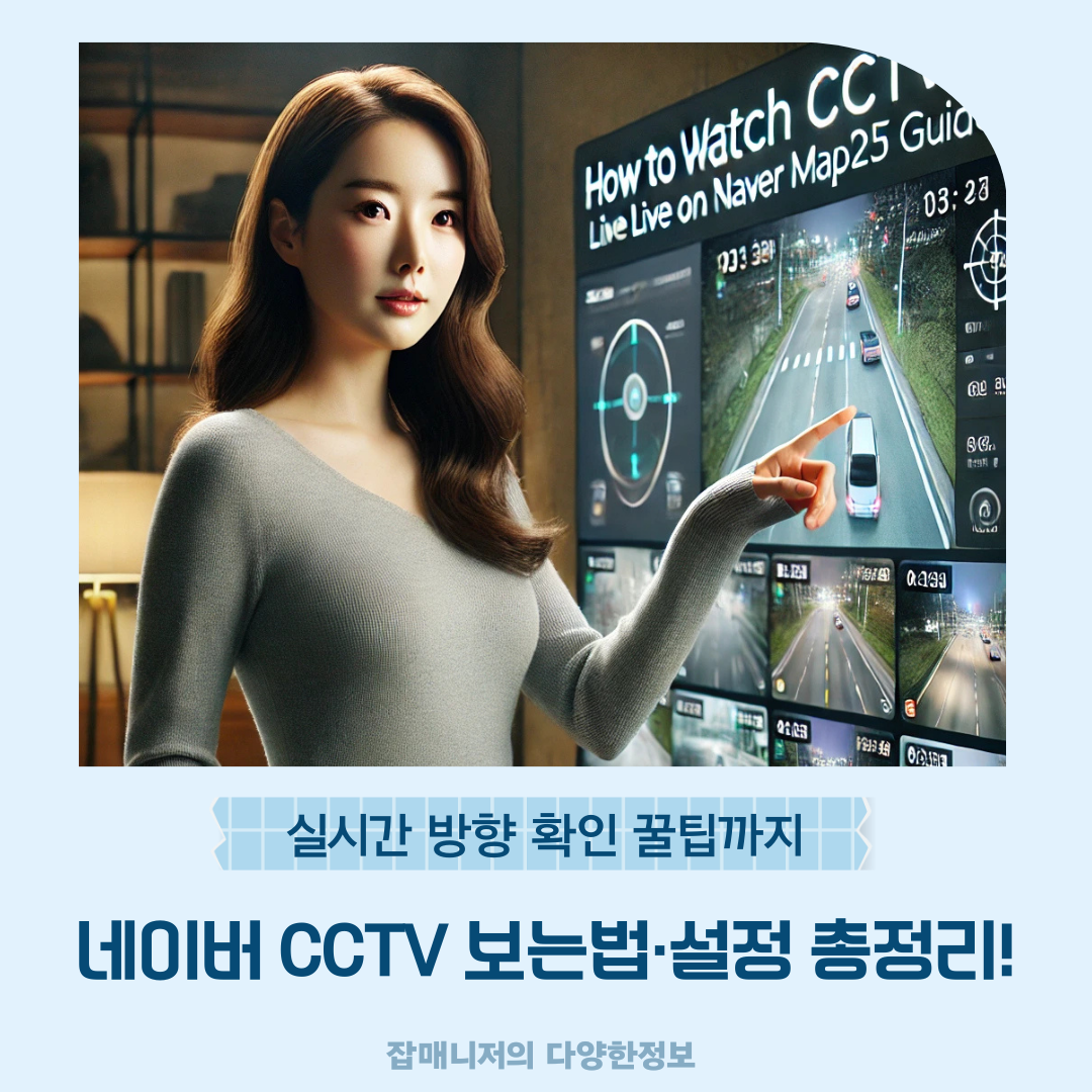 네이버 CCTV 보는법·설정 총정리! 실시간 방향 확인 꿀팁까지