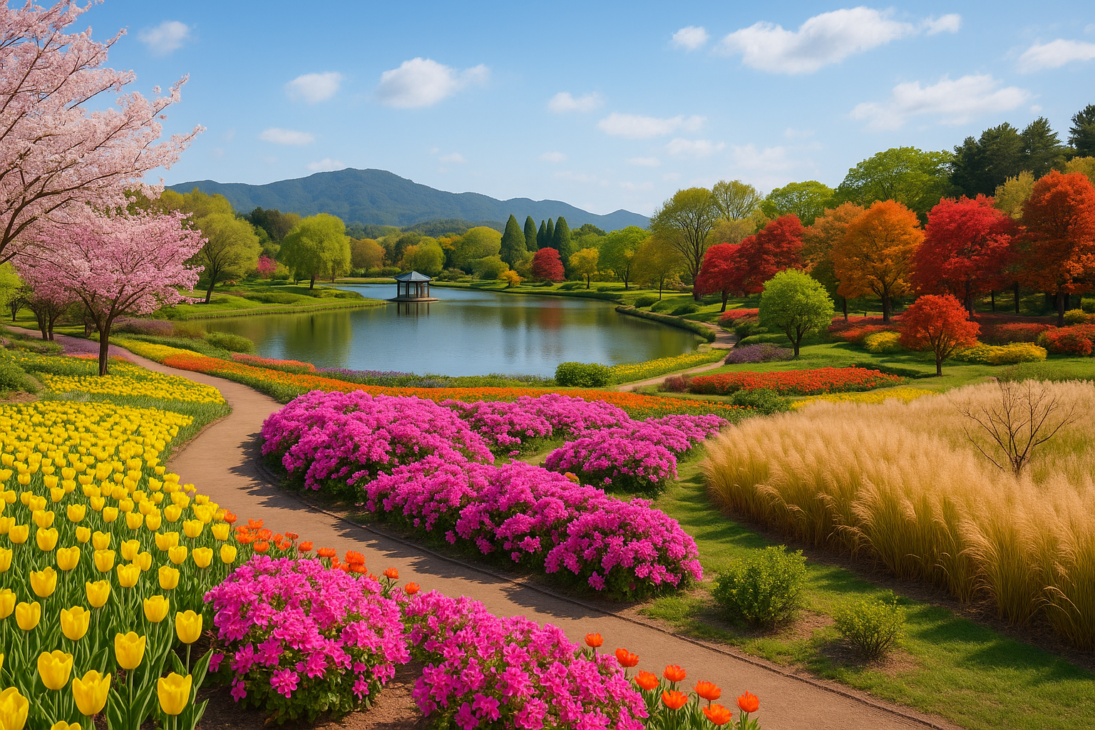 순천만 국가정원 사계절 관람포인트