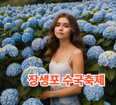 울산 장생포 수국축제