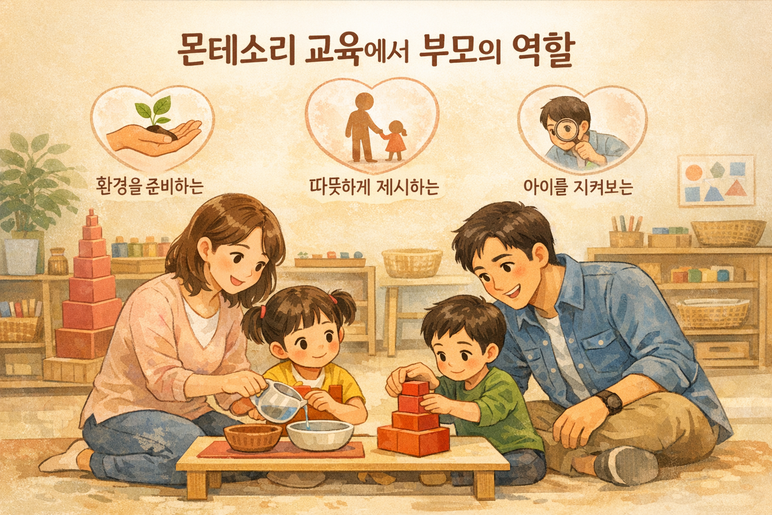 몬테소리 교육과 부모교육