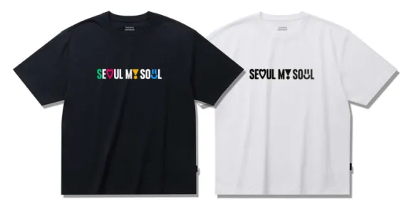 그래픽 로고 릴렉스 핏 티셔츠