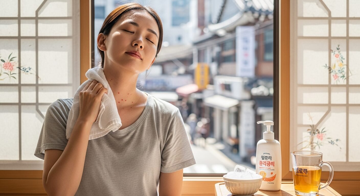 땀띠 가라앉히는 방법