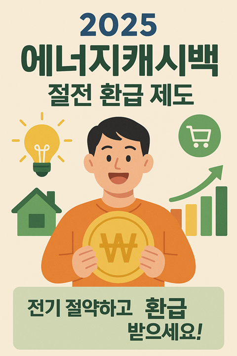 2025 에너지캐시백 절전 환급 제도 시각화
