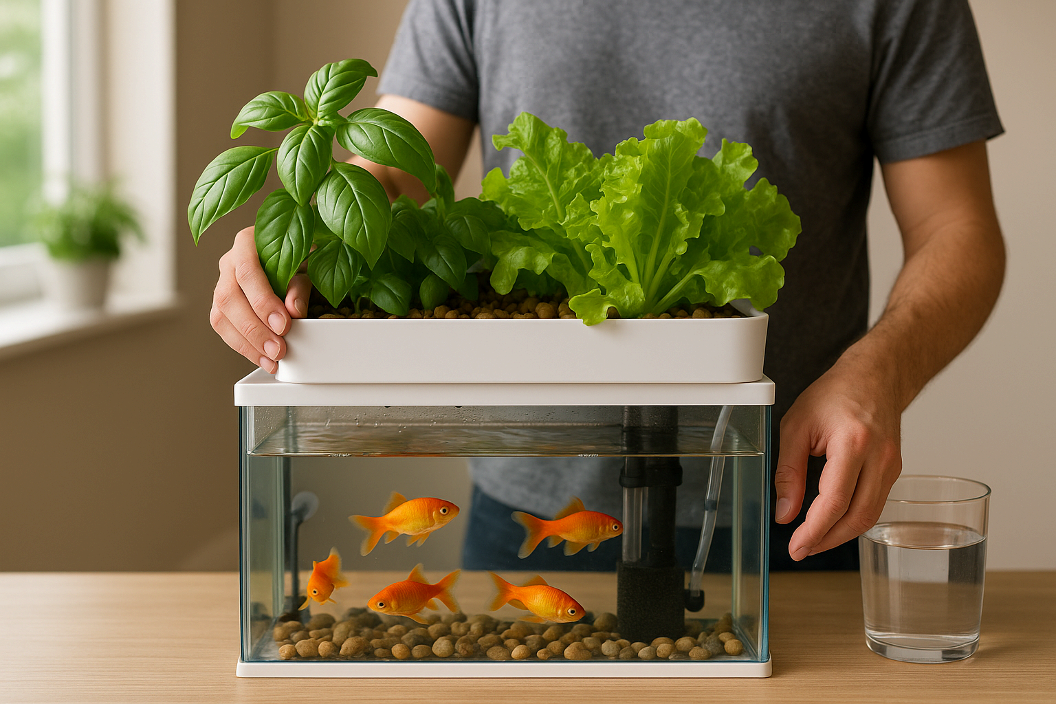 가정용 아쿠아포닉스 일일 점검 루틴 정리