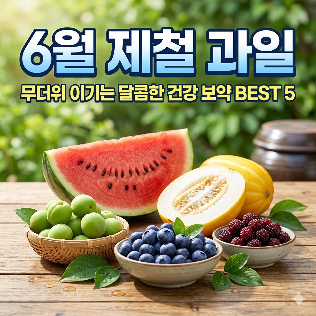 6월 제철 과일