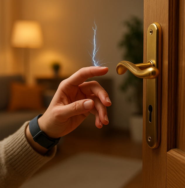 방 안의 정전기, 줄이는 방법은