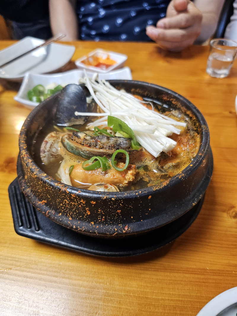 해산물 된장찌개