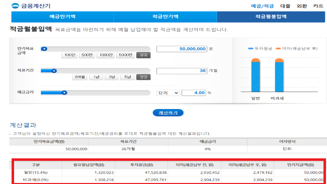 예금-적금-이자-계산기-사용방법-알아보기