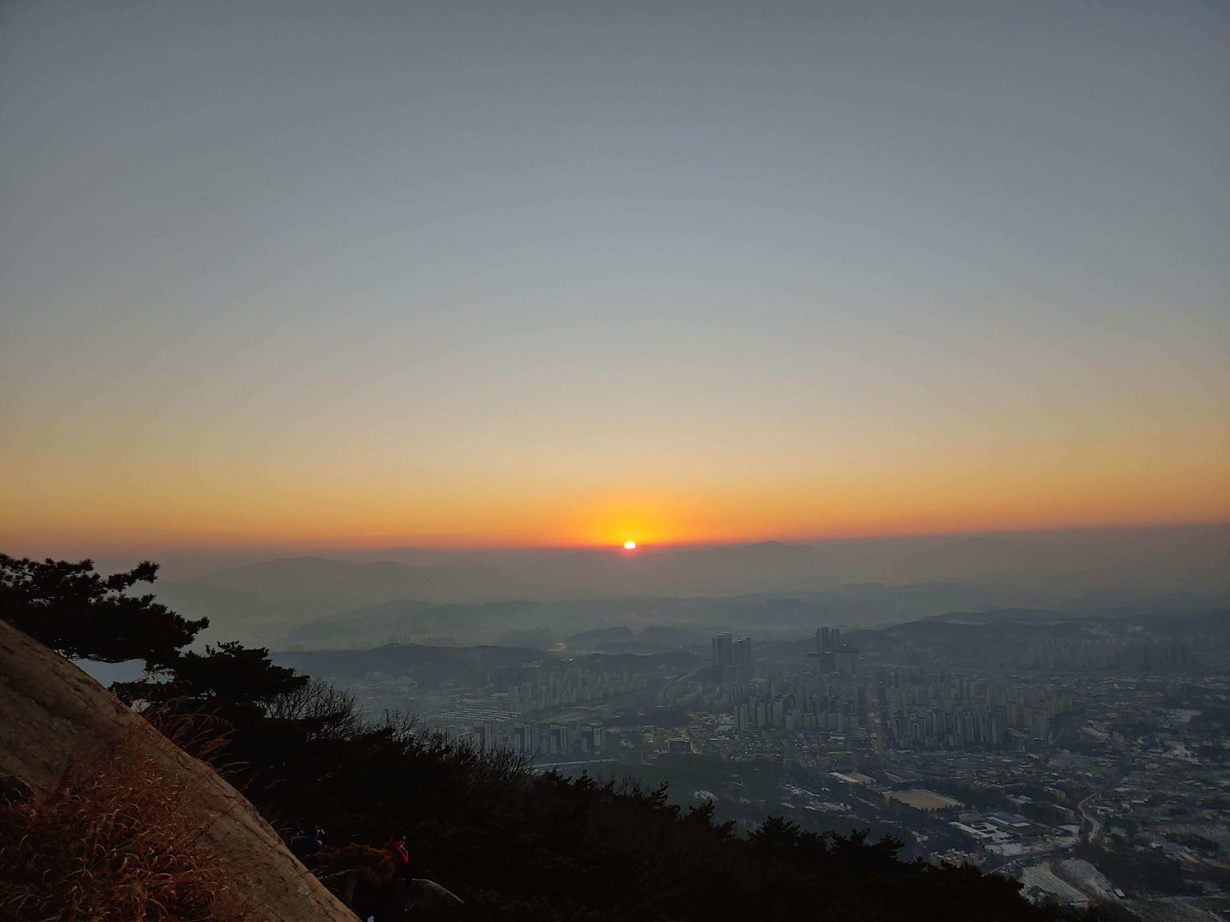 서울일출명소 불암산일출