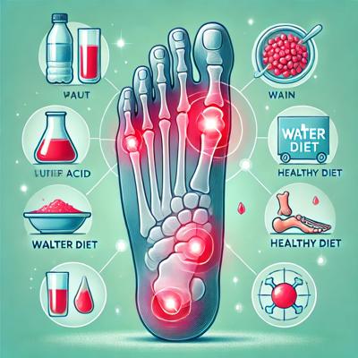 통풍 증상과 치료법 총정리 - 특히 40대 이하 환자가 급증하는 이유