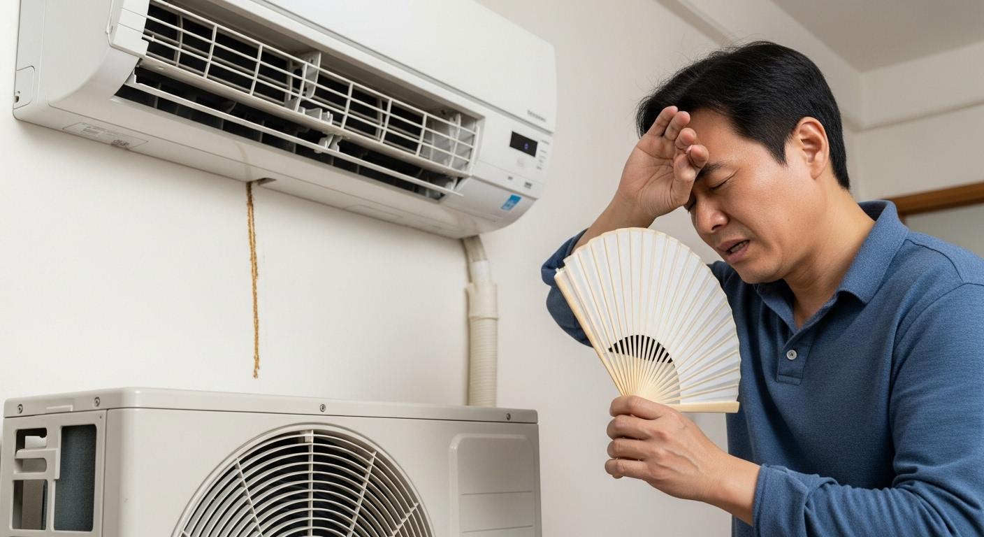 에어컨 고장 ch 91