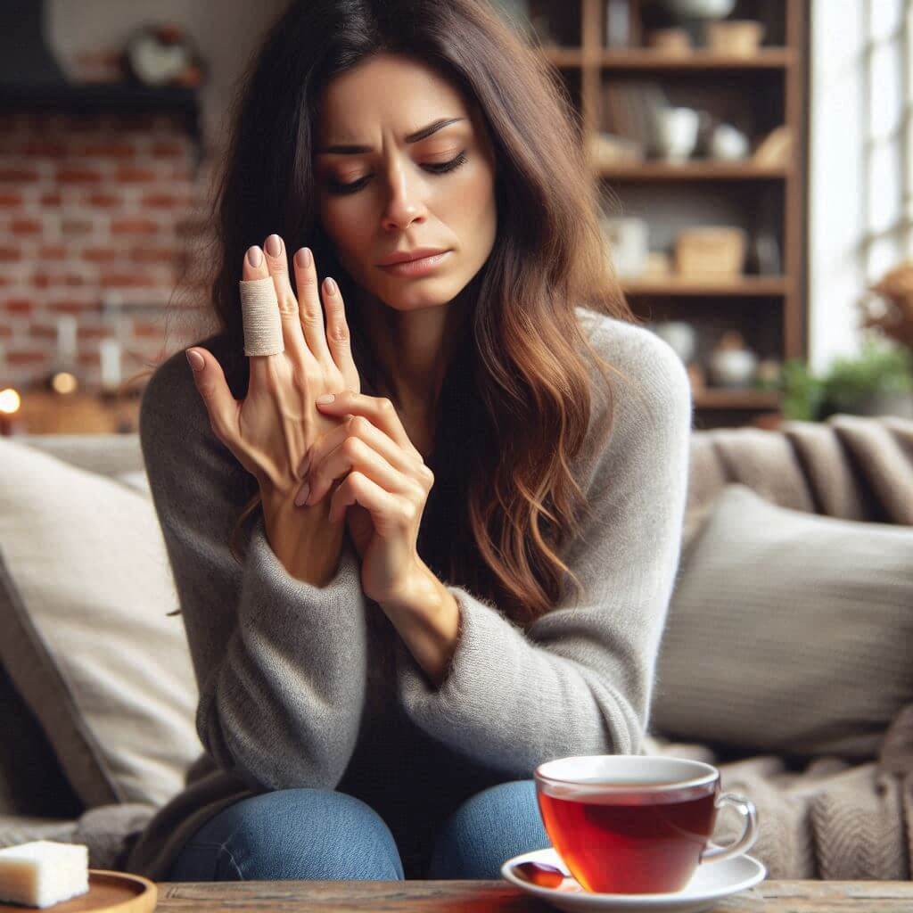 손가락아픈여자