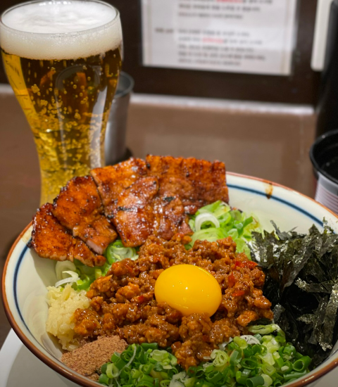 스미비부타동-부타동메뉴