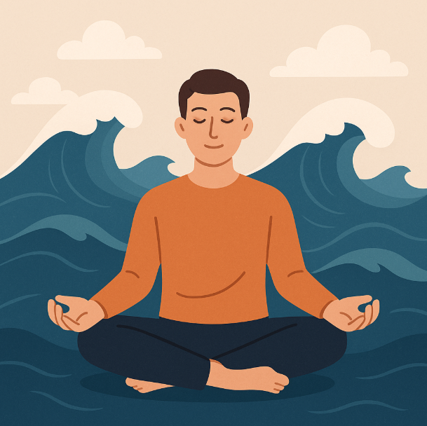 감정의 파도 속에서도 평온함을 유지하는 사람