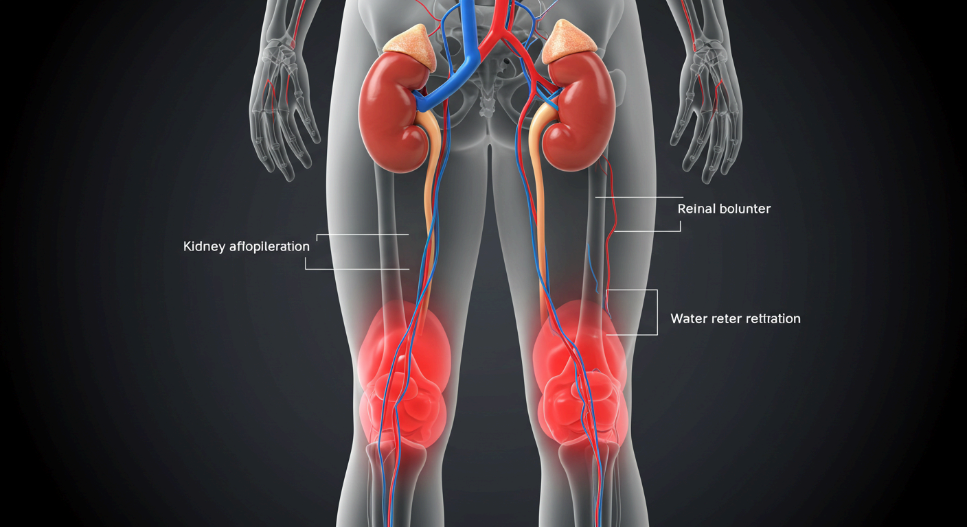 노화로 인해 신장 기능이 자연스럽게 저하되기도 합니다
