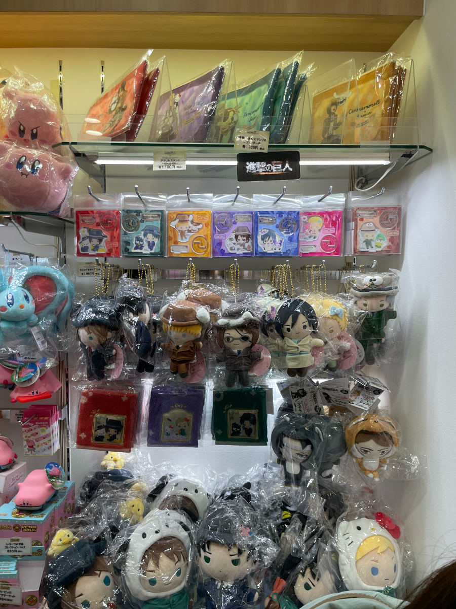 도쿄역 캐릭터 스트리트 진격의 거인