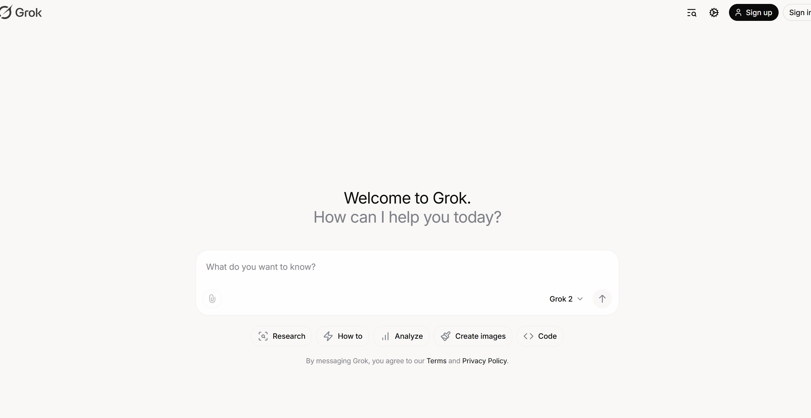 AI Image Generation Service 5. Grok