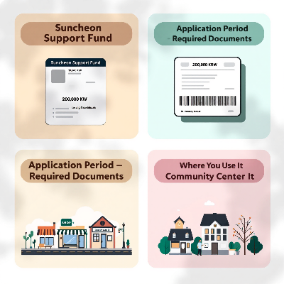 순천시 민생회복지원금 이미지