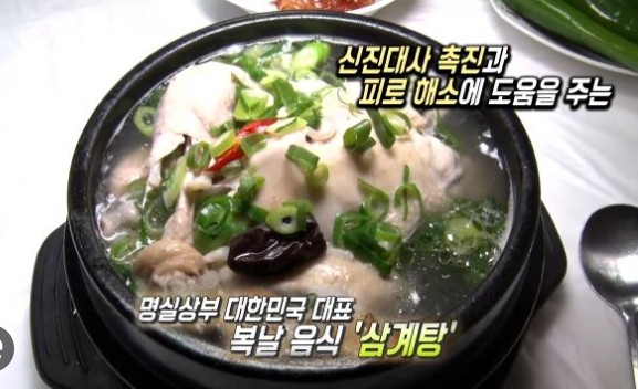 2025 삼복날짜 보양식