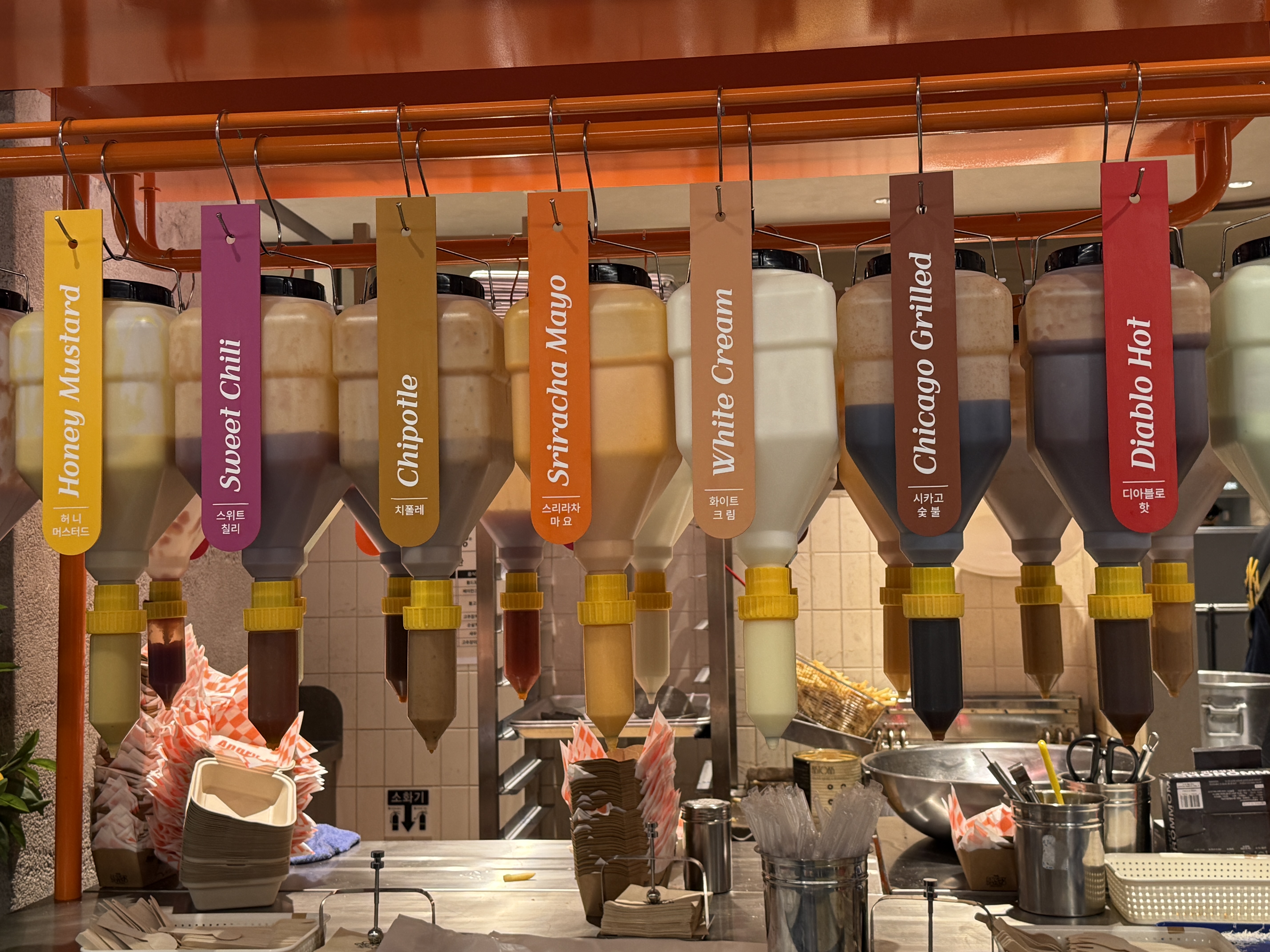 앵그리포테이토 내돈내산 후기 현대백화점 중동점 팝업 꿀조합 치폴레 폴드포크