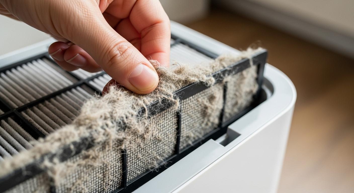 털날림 공기청정기 문제 해결 포인트