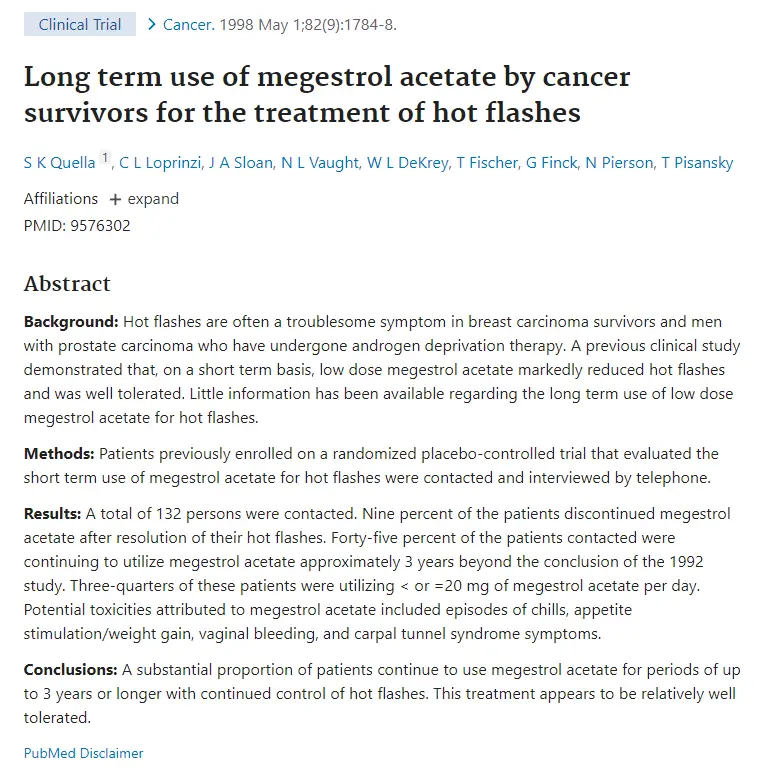 메게스트롤-오프라벨-안면홍조