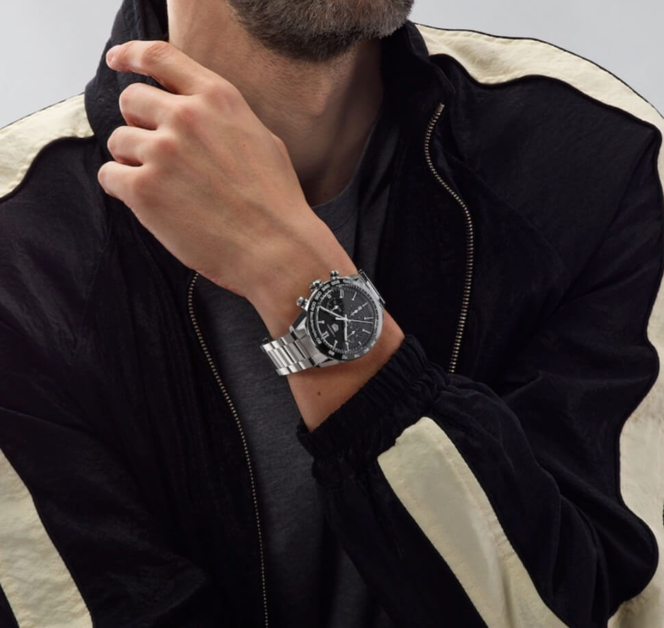 태그호이어 까레라 블랙