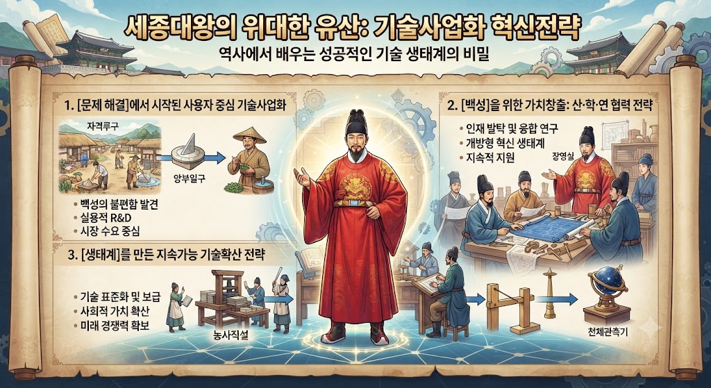 세종대왕 기술사업화 혁신전략