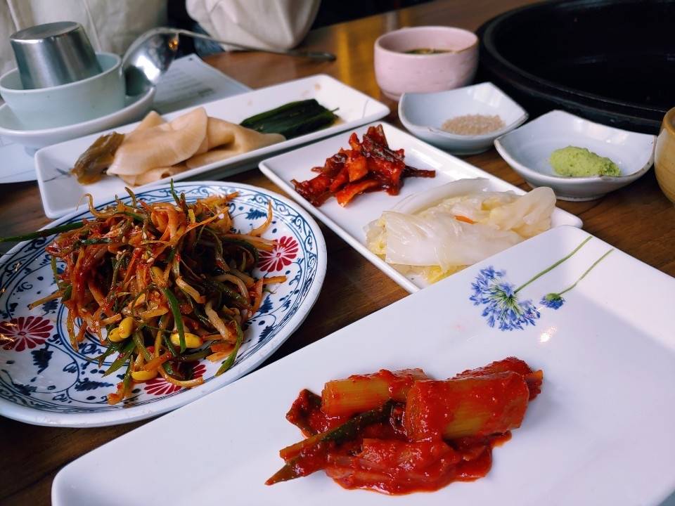 육화식당 상차림