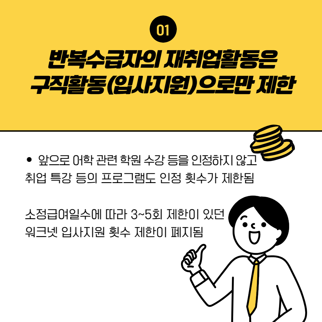 실업급여변경사항
