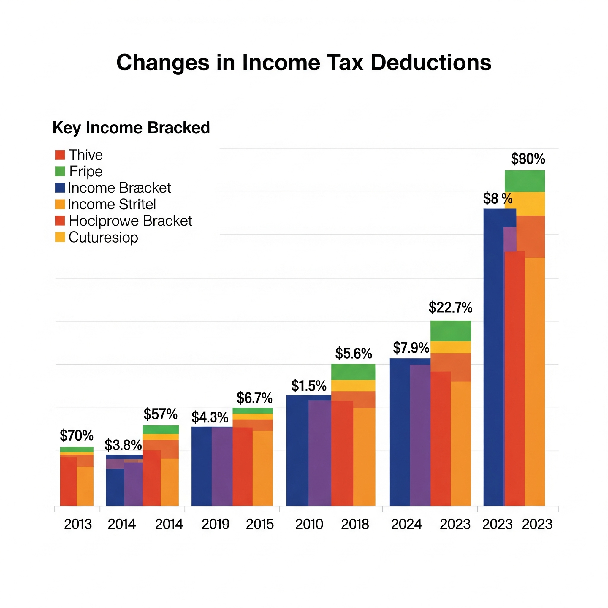 소득공제 변화 도식 이미지