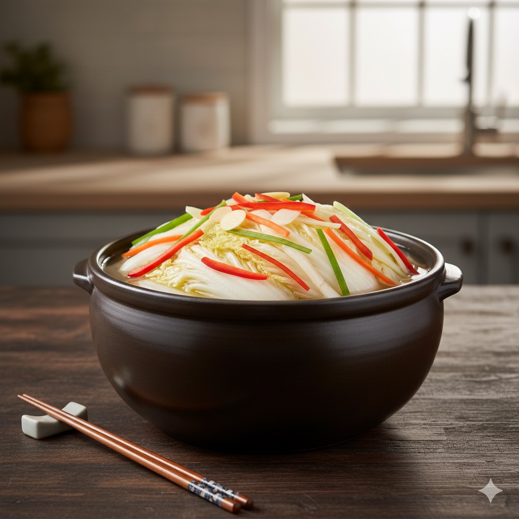 백김치 맛있게 담는법 &ndash; 시원하고 깔끔한 집 백김치 완성 가이드