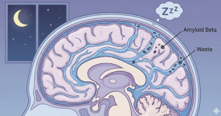 잠을 안 자면 뇌에 쓰레기가 쌓인다고? 밤마다 열리는 '뇌 속 셀프 세차장'의 비밀