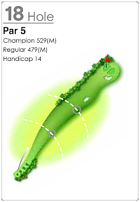 88CC 서 코스 18번 홀