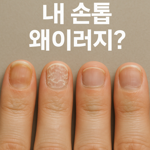 내 손톱 왜이러지?