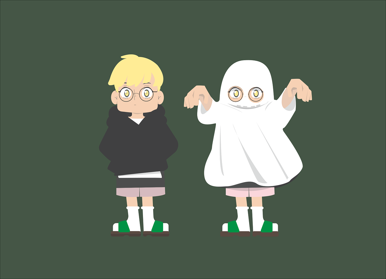 남성 귀신 코스프레